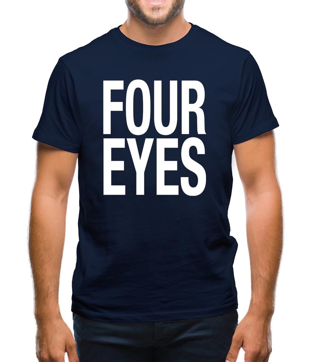 Four Eyes Mens T-Shirt Four Eyes Mens T-Shirt