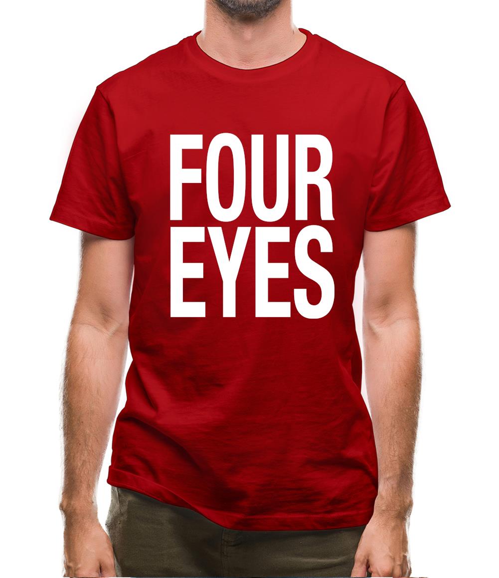 Four Eyes Mens T-Shirt Four Eyes Mens T-Shirt