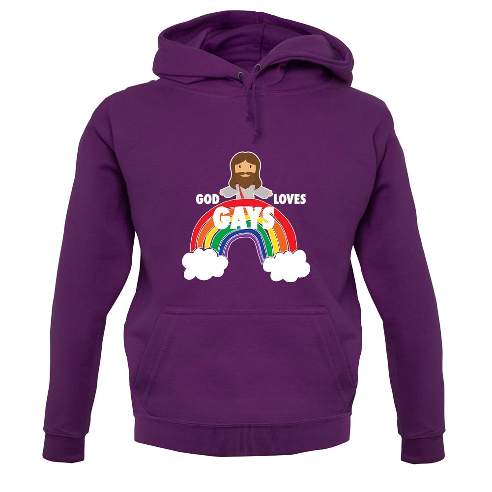 God Loves Gays unisex hoodie God Loves Gays unisex hoodie