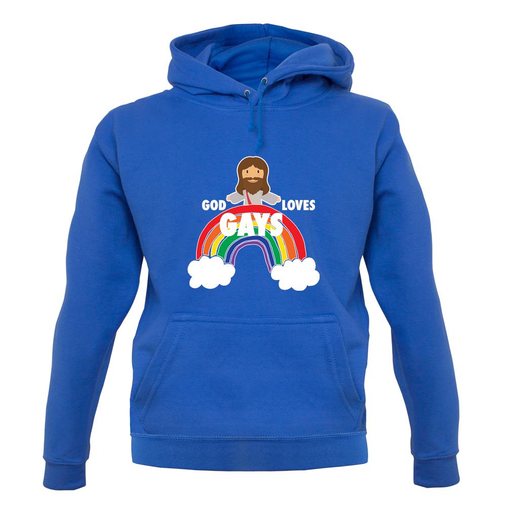 God Loves Gays unisex hoodie God Loves Gays unisex hoodie