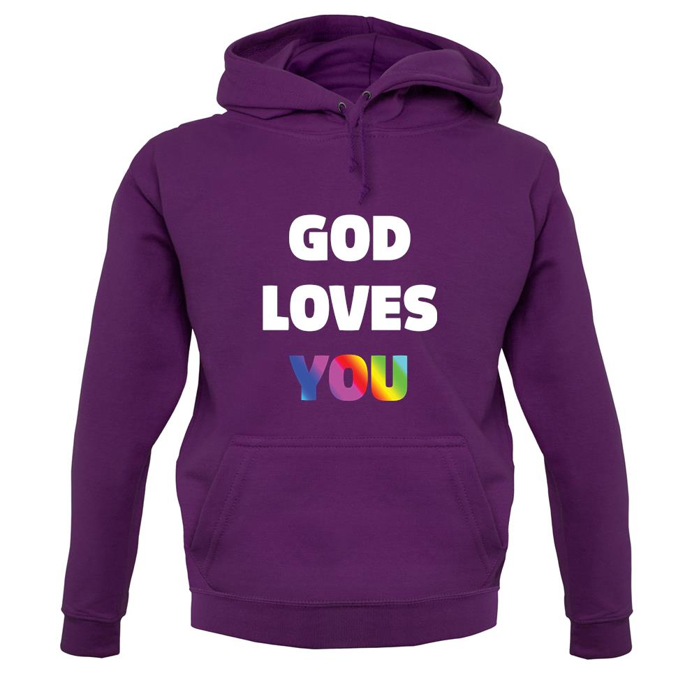 God Loves You unisex hoodie God Loves You unisex hoodie