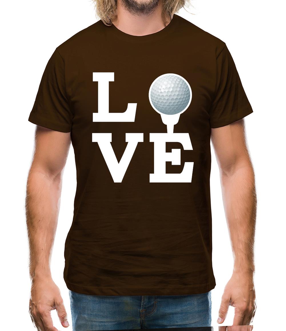 Love Golf Mens T-Shirt Love Golf Mens T-Shirt