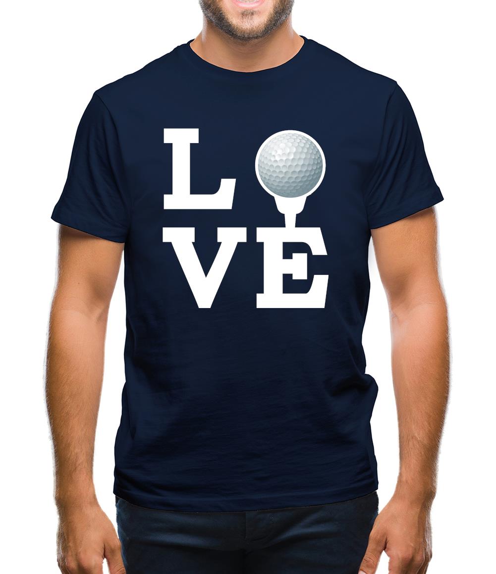 Love Golf Mens T-Shirt Love Golf Mens T-Shirt