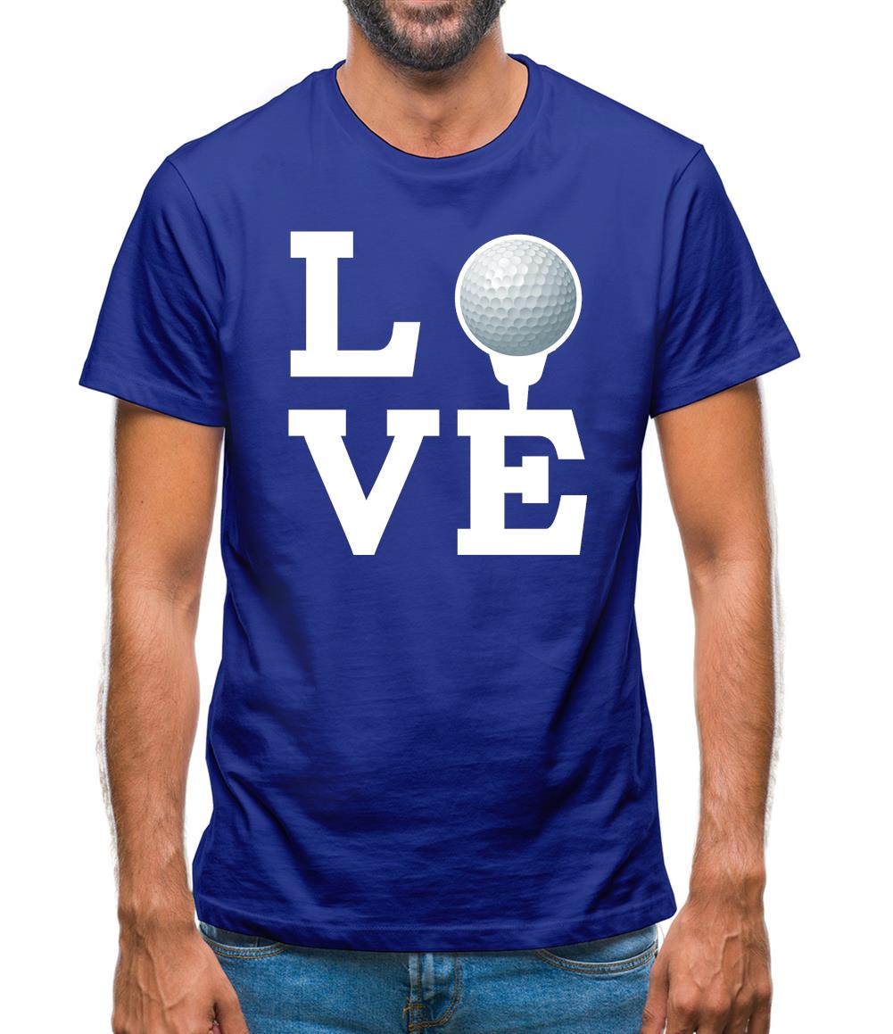 Love Golf Mens T-Shirt Love Golf Mens T-Shirt