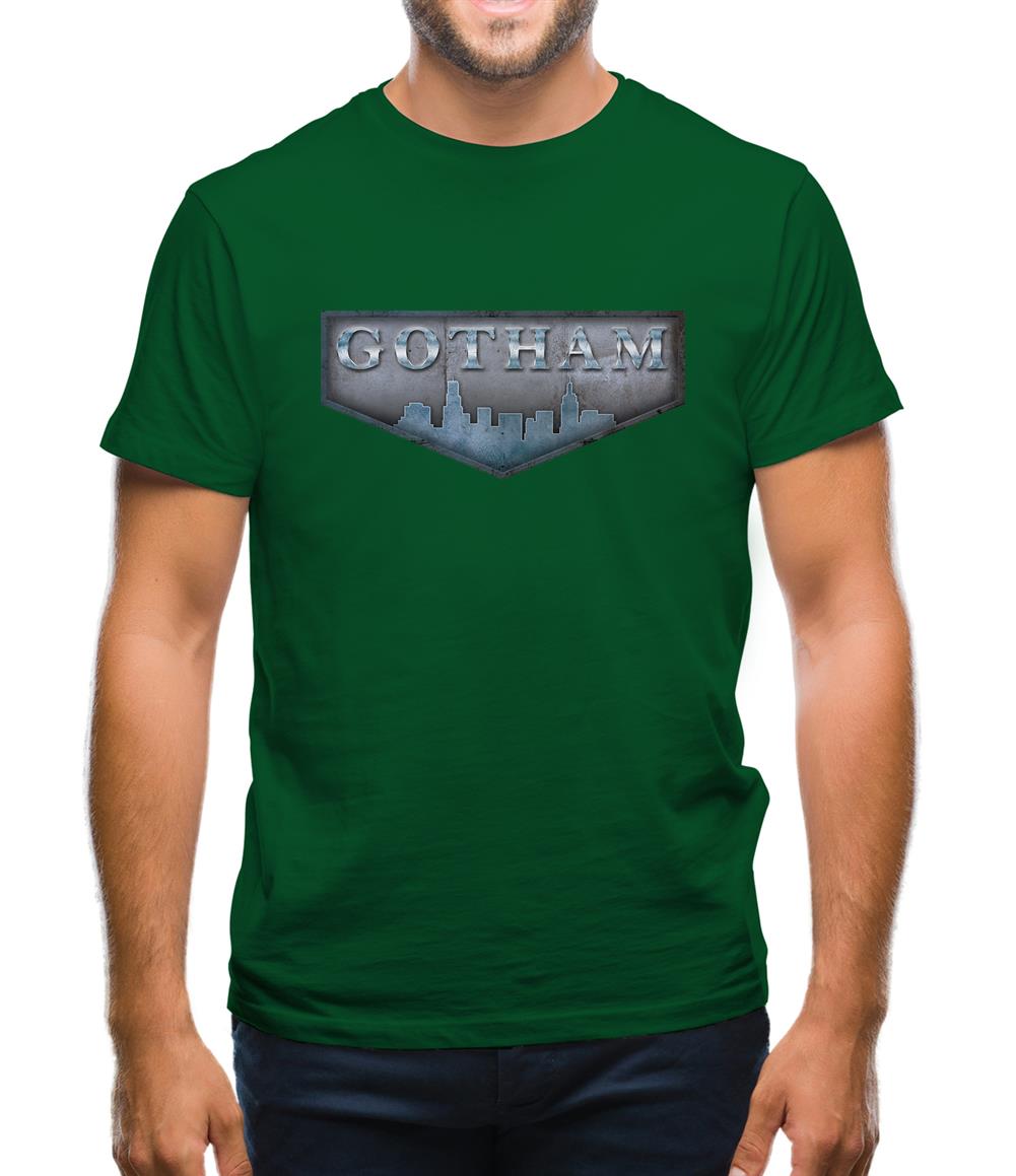 Gotham City Scape Mens T-Shirt Gotham City Scape Mens T-Shirt