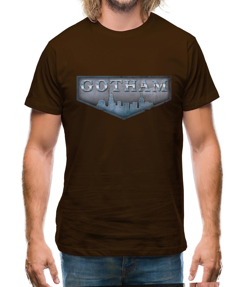 Gotham City Scape Mens T-Shirt Gotham City Scape Mens T-Shirt