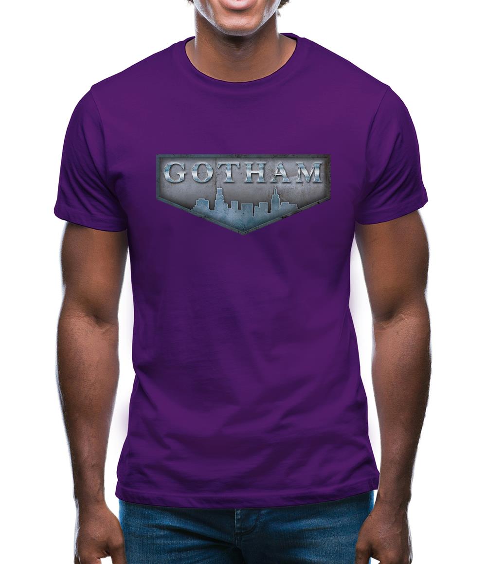 Gotham City Scape Mens T-Shirt Gotham City Scape Mens T-Shirt