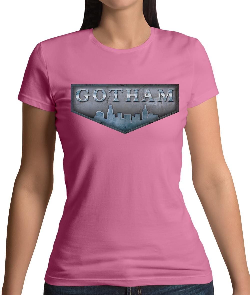 Gotham City Scape Womens T-Shirt Gotham City Scape Womens T-Shirt