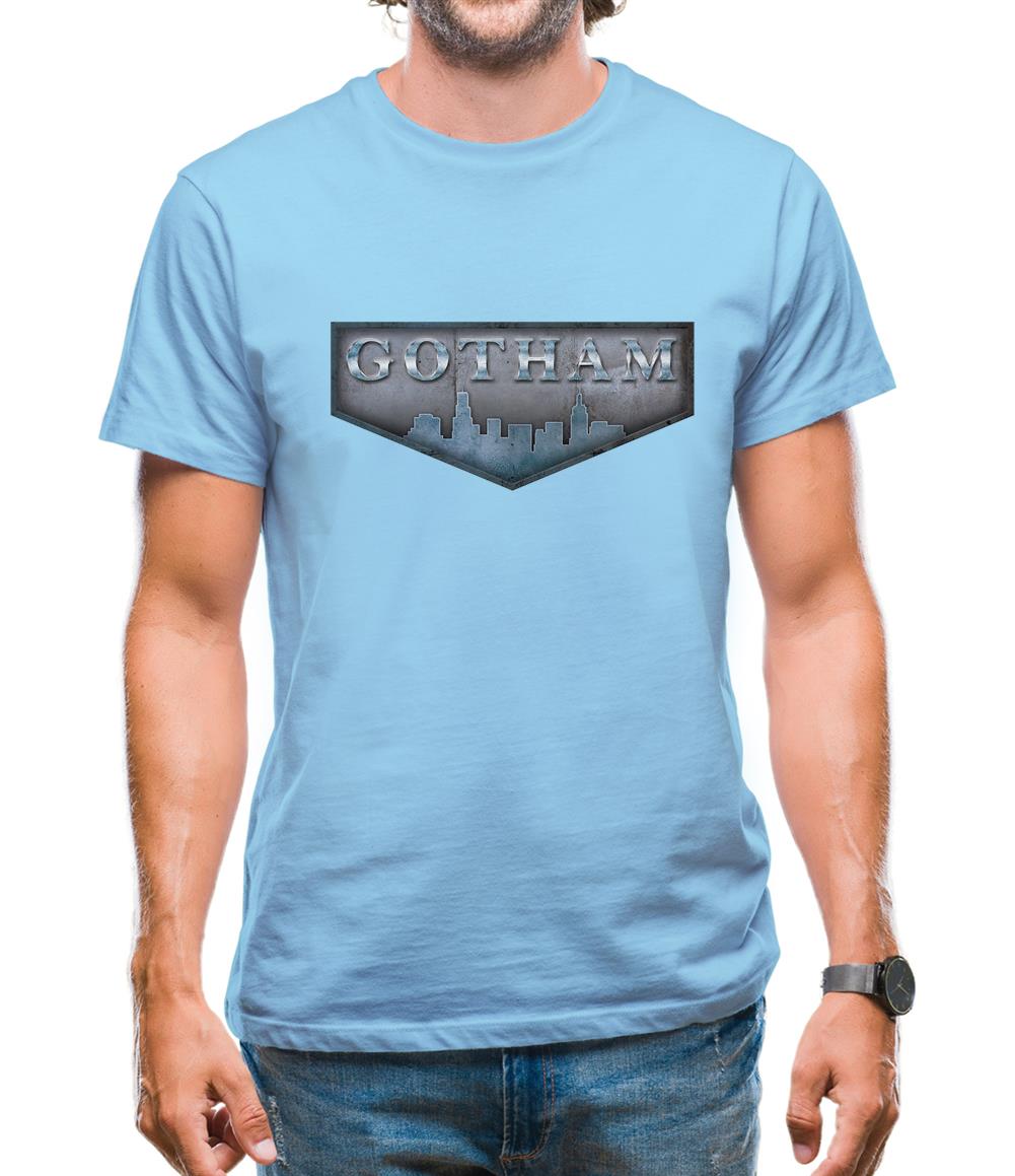 Gotham City Scape Mens T-Shirt Gotham City Scape Mens T-Shirt