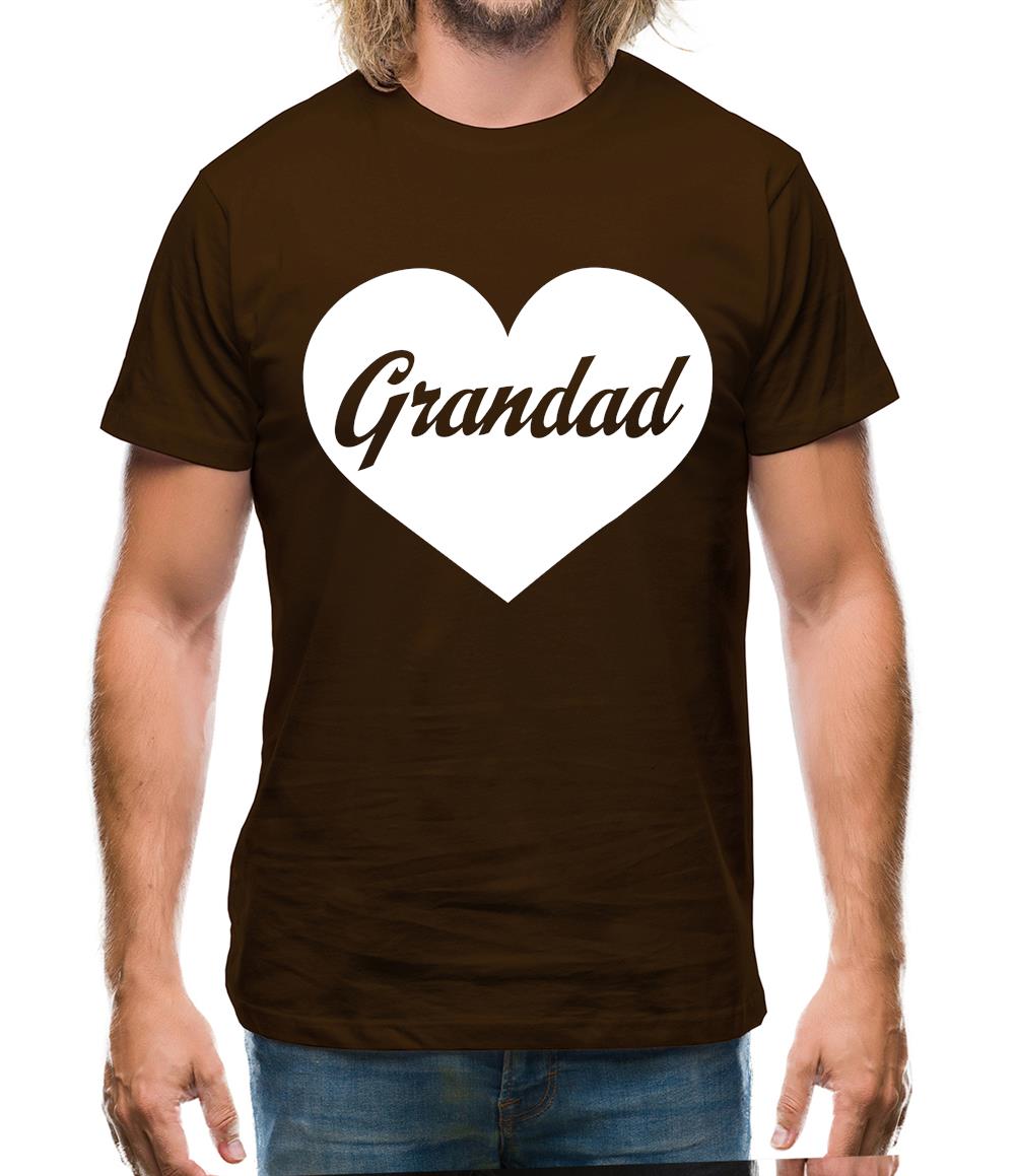 Heart Grandad Mens T-Shirt Heart Grandad Mens T-Shirt
