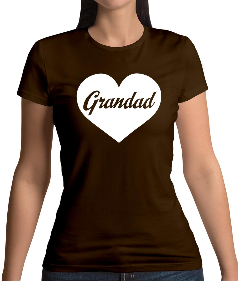 Heart Grandad Womens T-Shirt Heart Grandad Womens T-Shirt