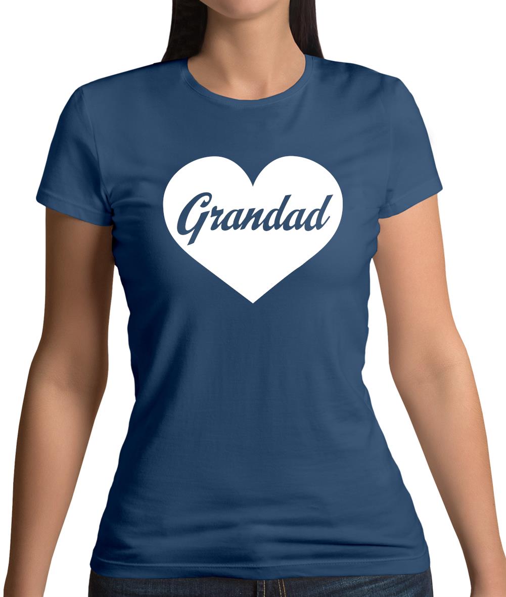 Heart Grandad Womens T-Shirt Heart Grandad Womens T-Shirt