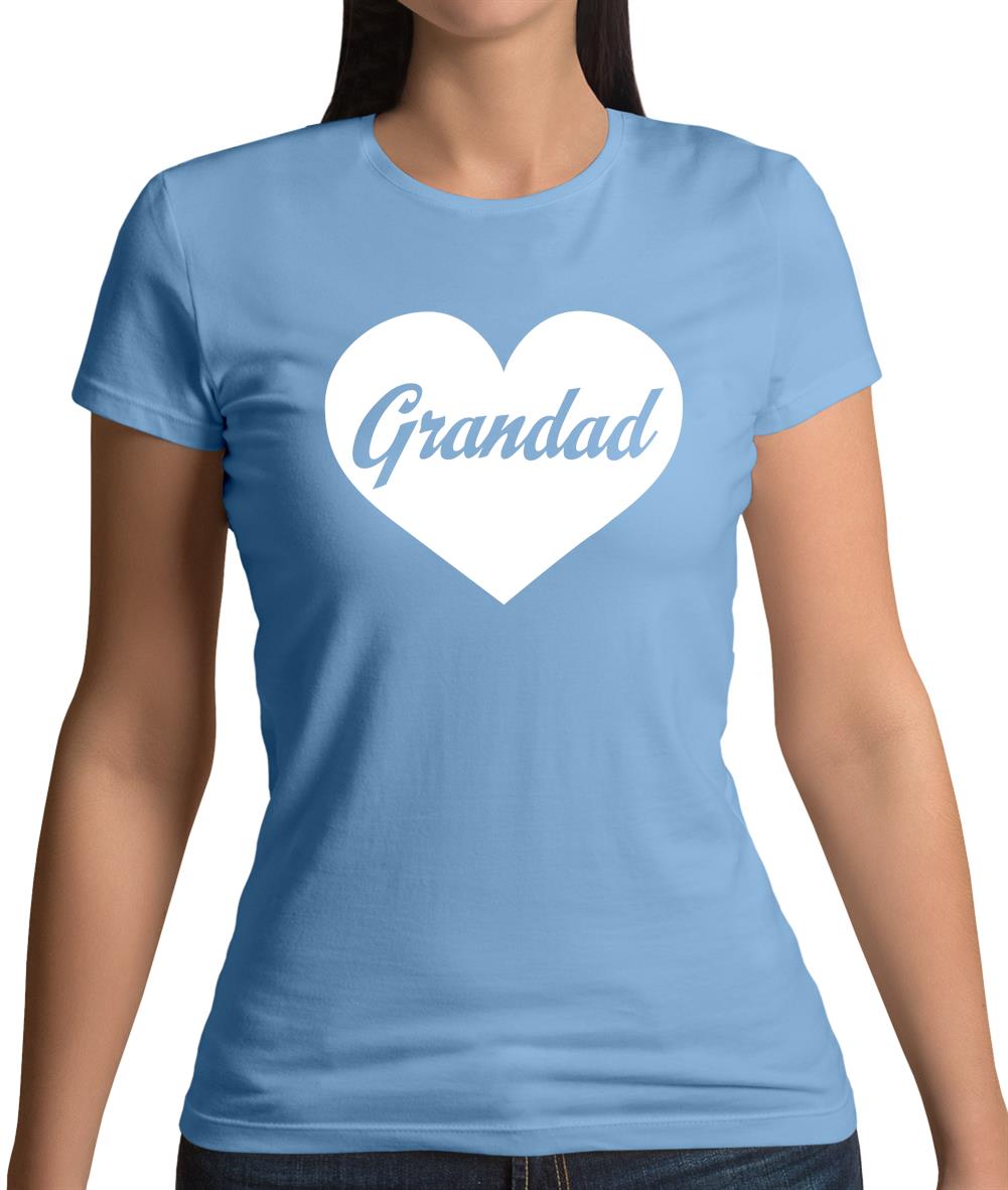 Heart Grandad Womens T-Shirt Heart Grandad Womens T-Shirt