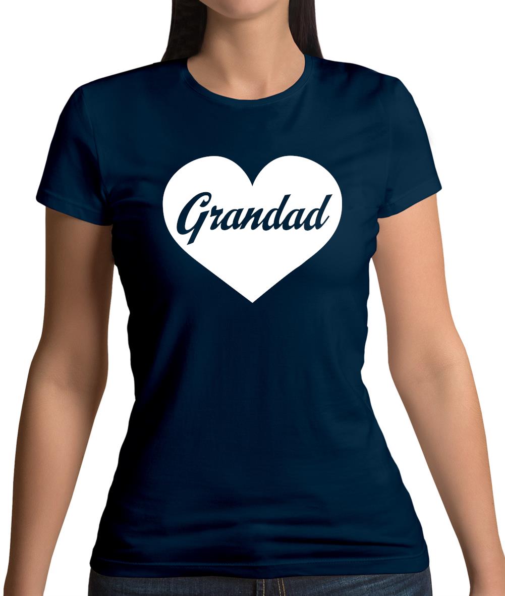 Heart Grandad Womens T-Shirt Heart Grandad Womens T-Shirt