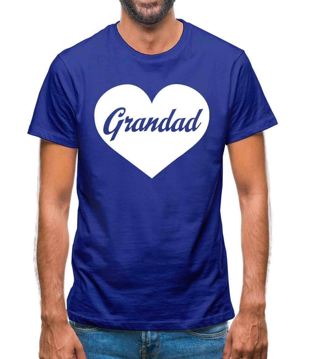 Heart Grandad Mens T-Shirt Heart Grandad Mens T-Shirt