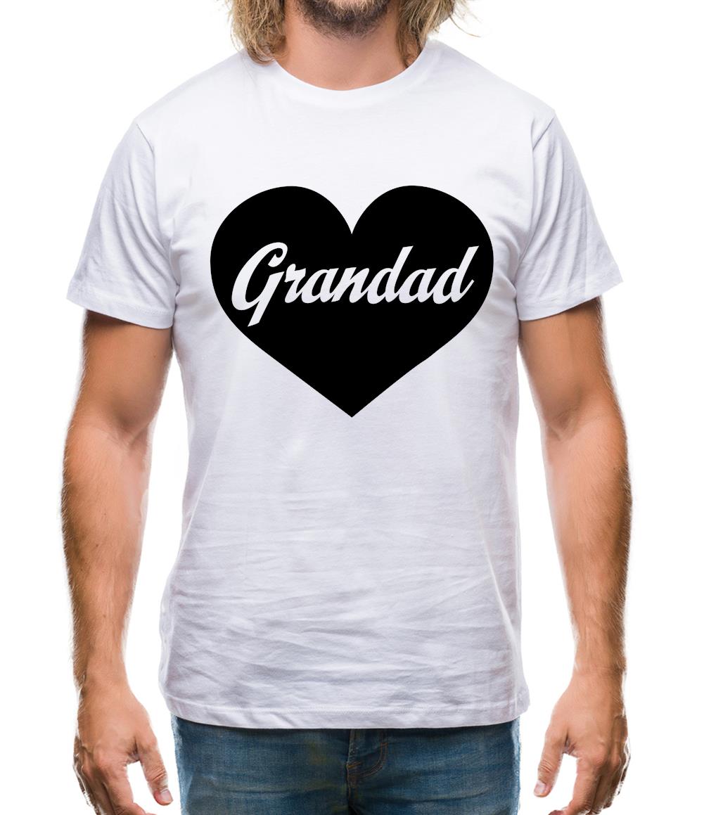Heart Grandad Mens T-Shirt Heart Grandad Mens T-Shirt
