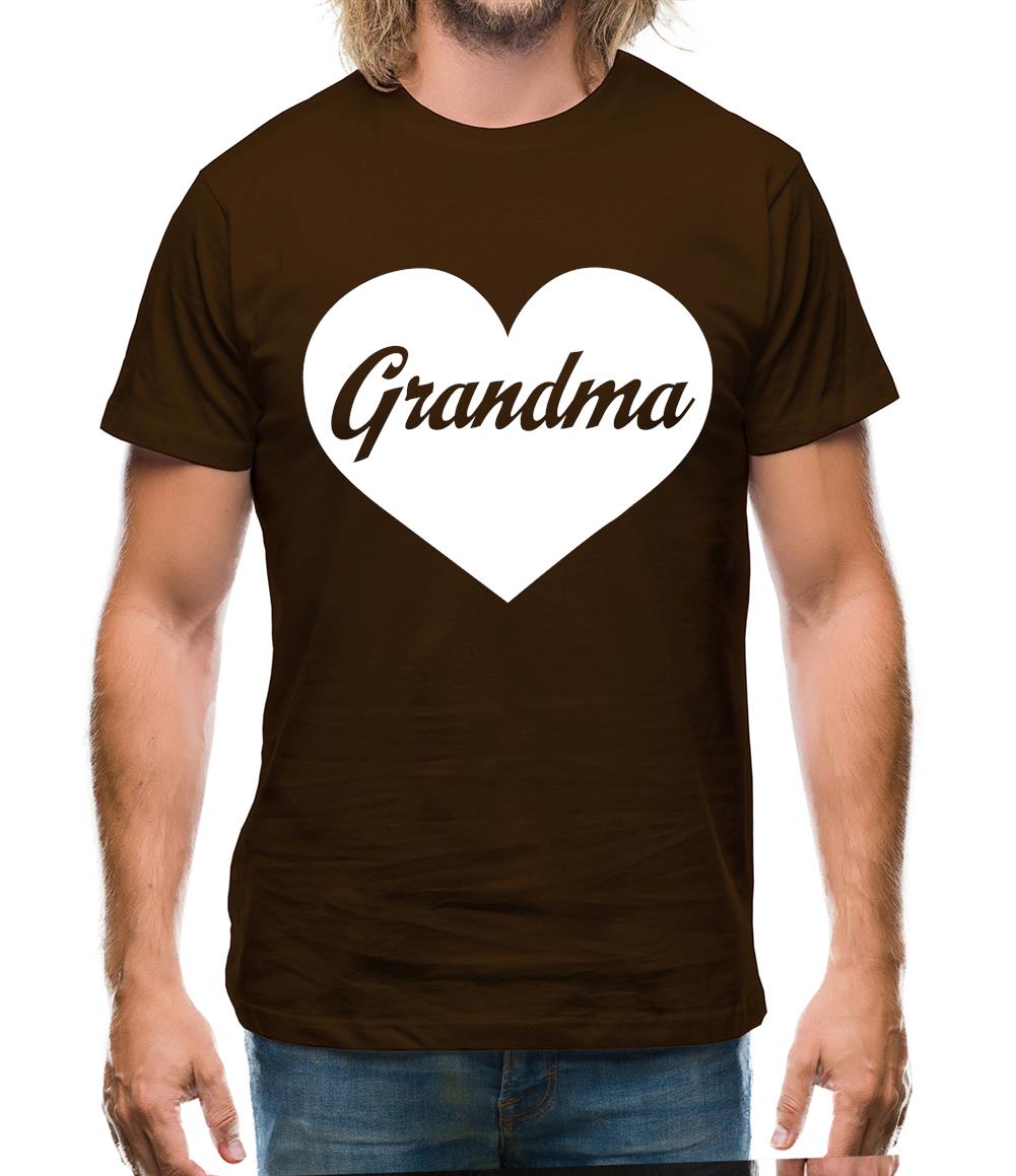 Heart Grandma Mens T-Shirt Heart Grandma Mens T-Shirt