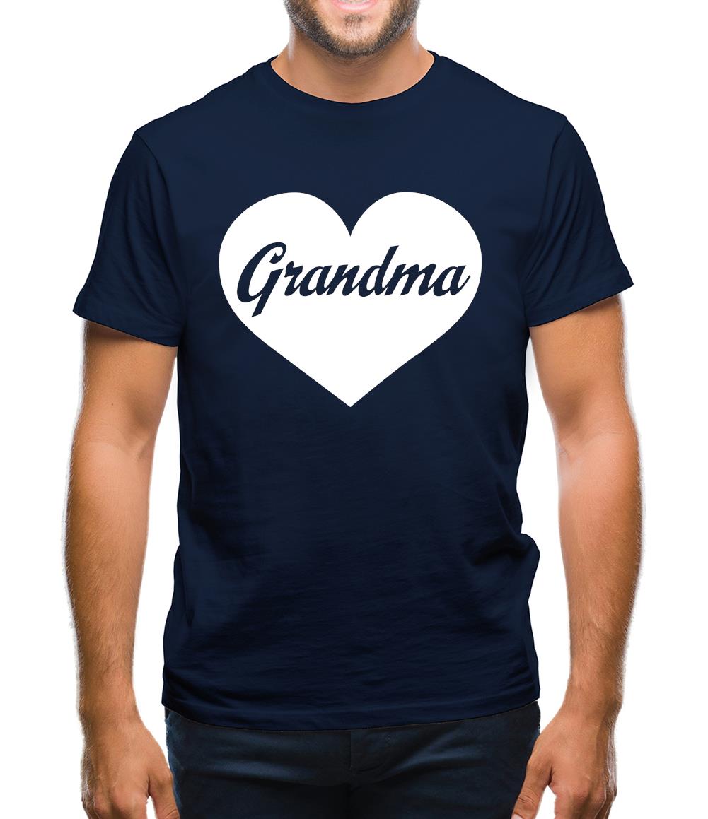 Heart Grandma Mens T-Shirt Heart Grandma Mens T-Shirt