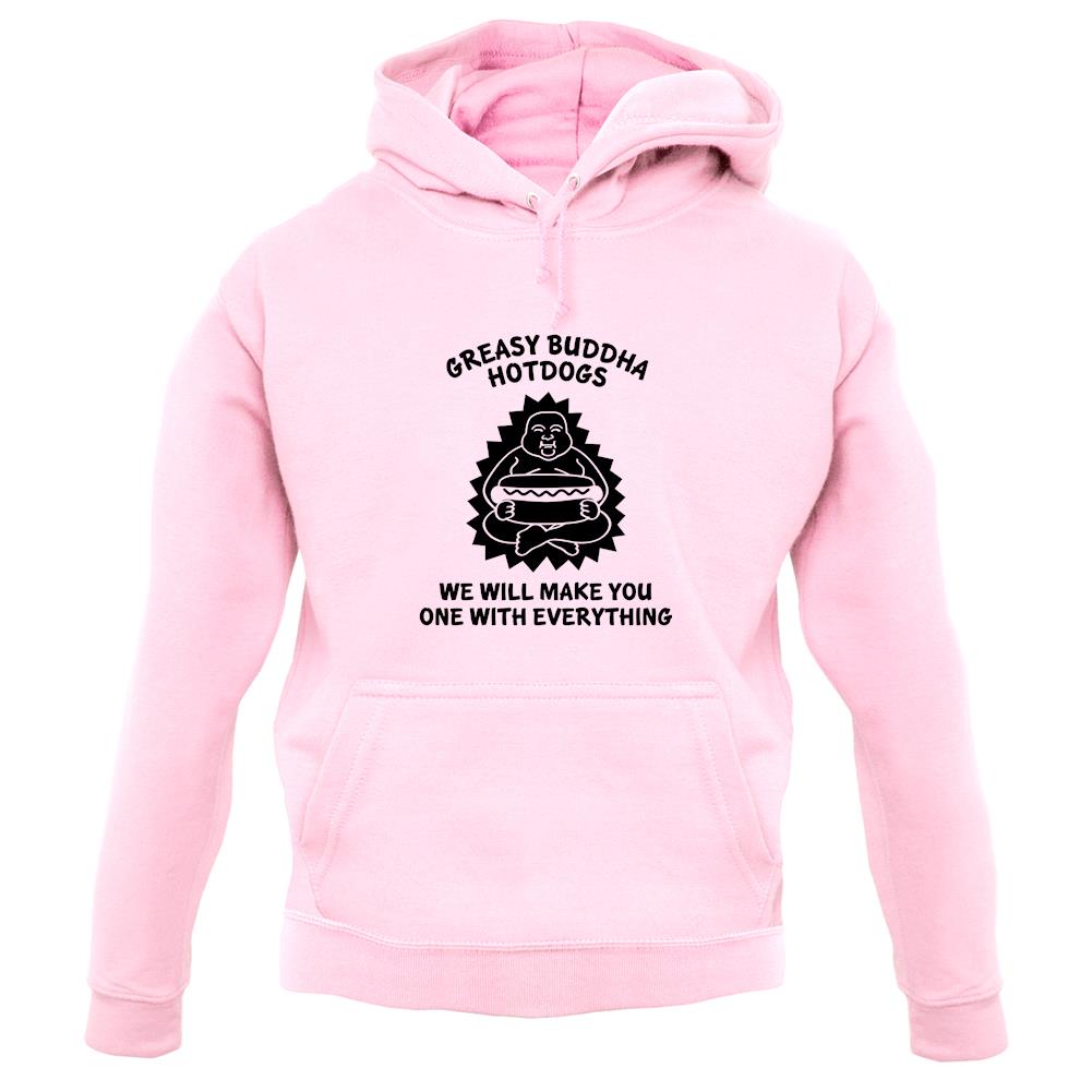 Greasy Buddha Hotdogs unisex hoodie Greasy Buddha Hotdogs unisex hoodie