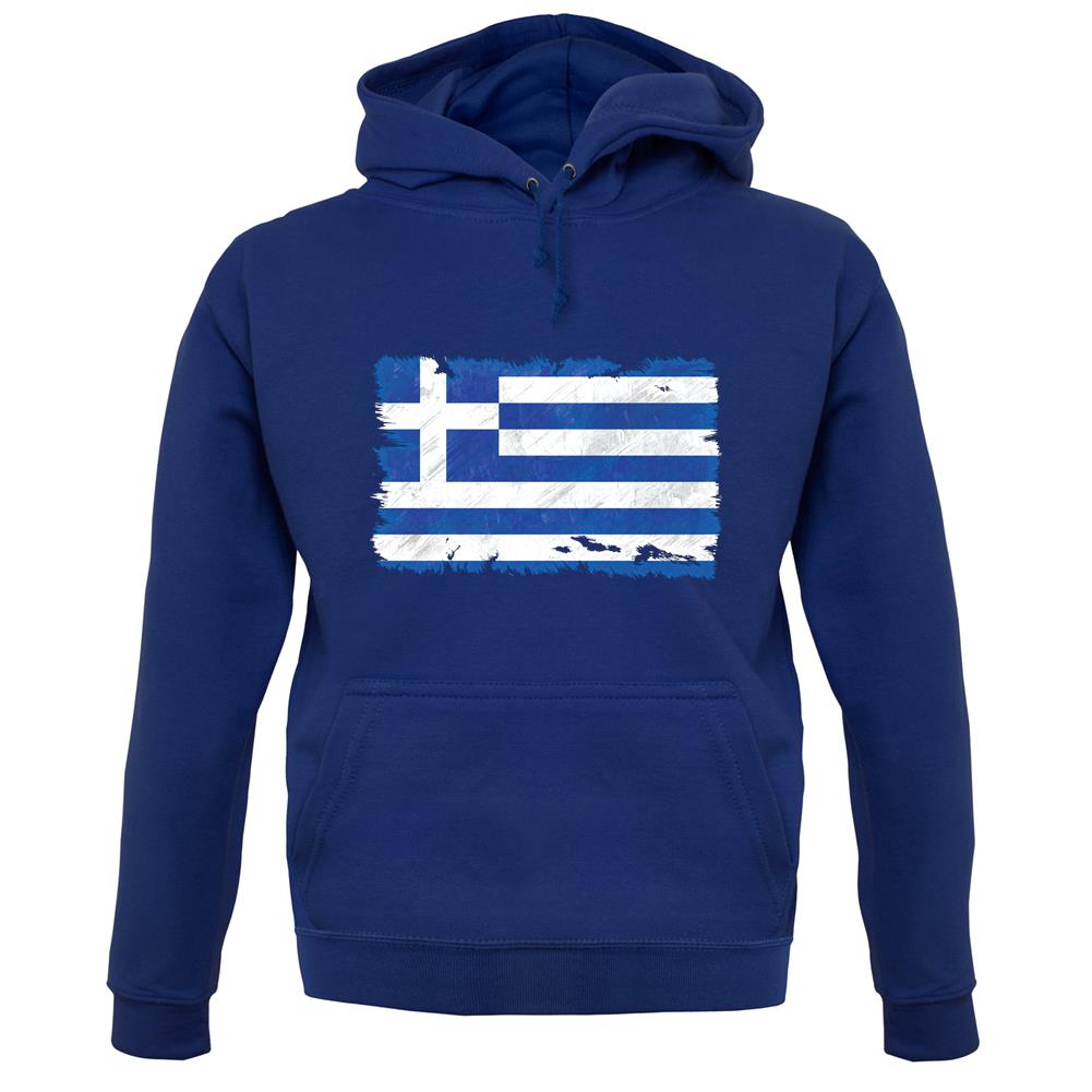 Greece Grunge Style Flag unisex hoodie Greece Grunge Style Flag unisex hoodie