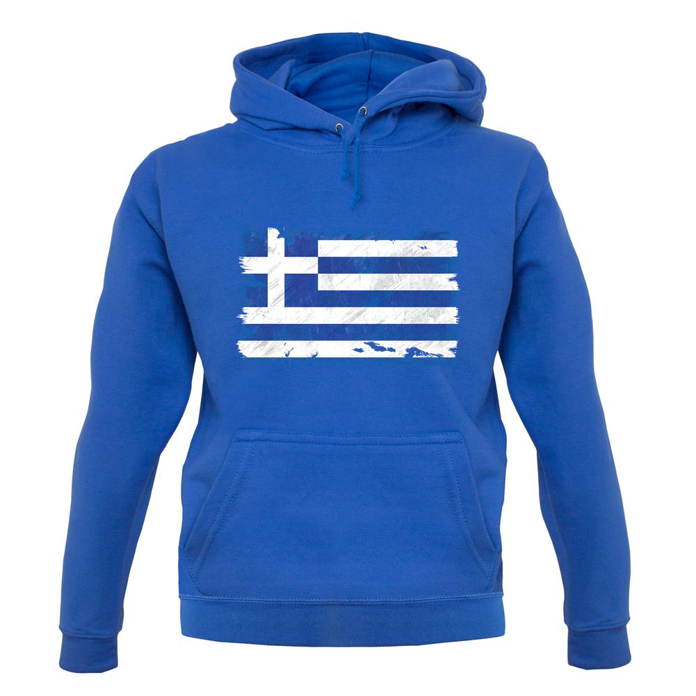 Greece Grunge Style Flag unisex hoodie Greece Grunge Style Flag unisex hoodie