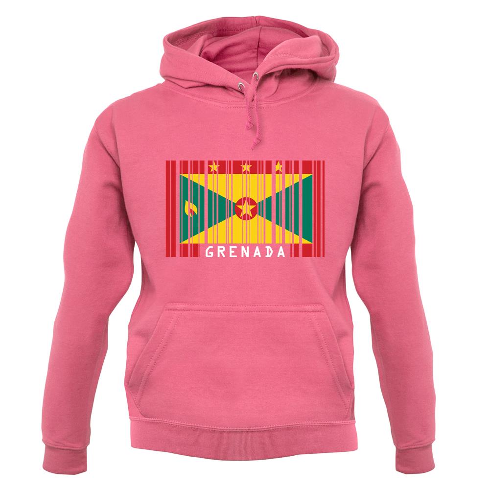 Grenada Barcode Style Flag unisex hoodie Grenada Barcode Style Flag unisex hoodie