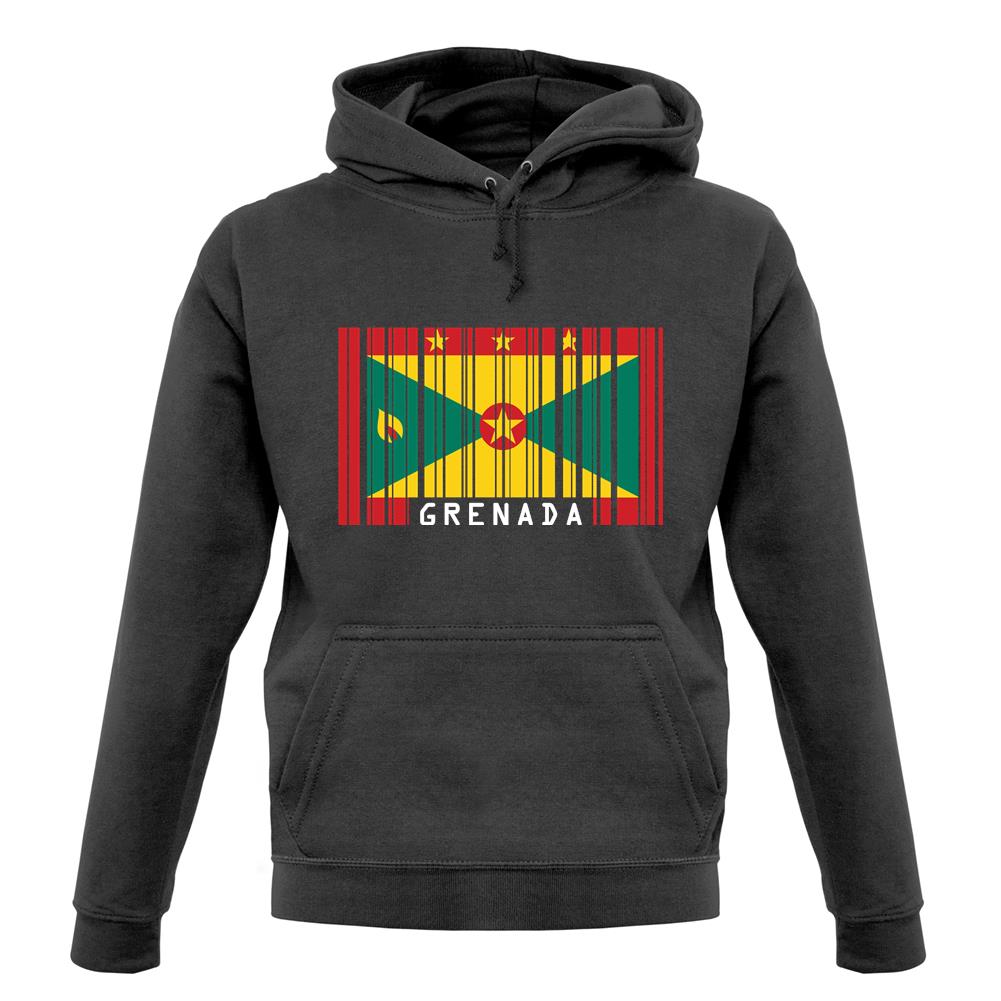 Grenada Barcode Style Flag unisex hoodie Grenada Barcode Style Flag unisex hoodie
