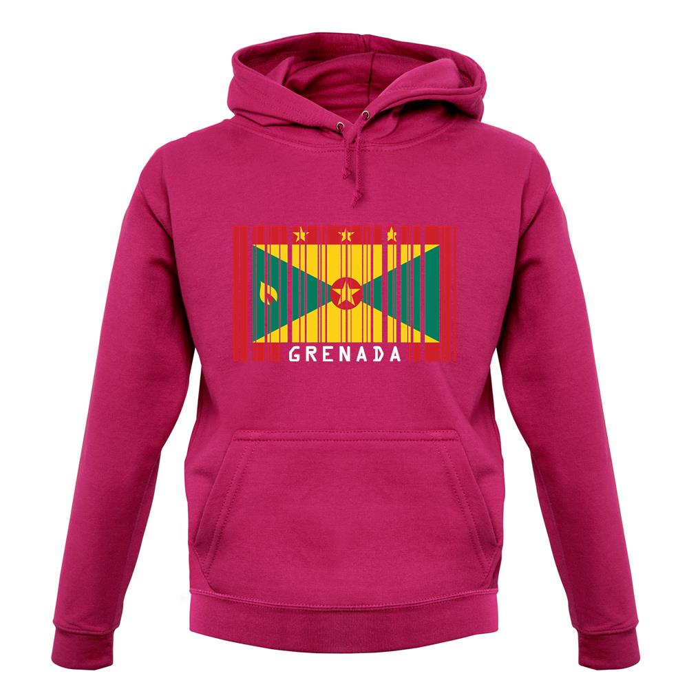 Grenada Barcode Style Flag unisex hoodie Grenada Barcode Style Flag unisex hoodie