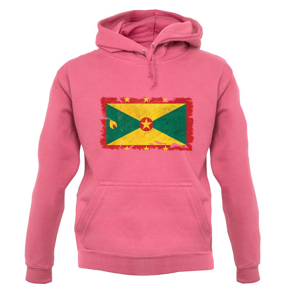 Grenada Grunge Style Flag unisex hoodie Grenada Grunge Style Flag unisex hoodie