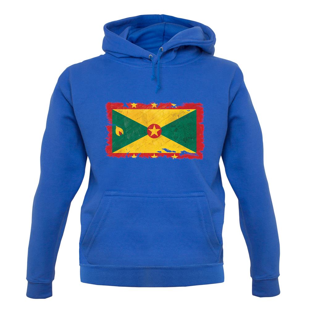 Grenada Grunge Style Flag unisex hoodie Grenada Grunge Style Flag unisex hoodie
