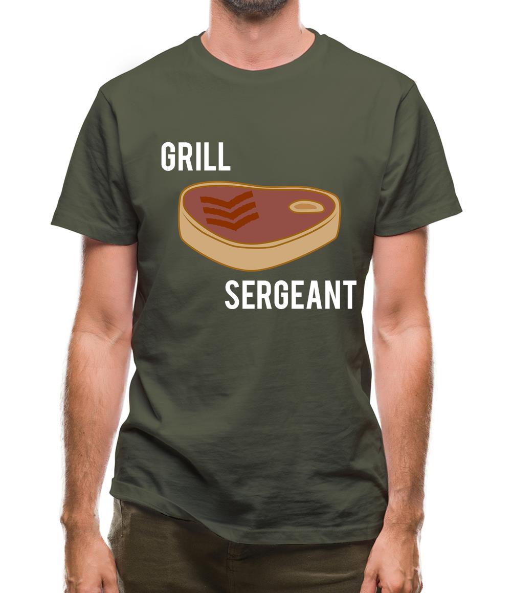 Grill Sergeant Mens T-Shirt Grill Sergeant Mens T-Shirt