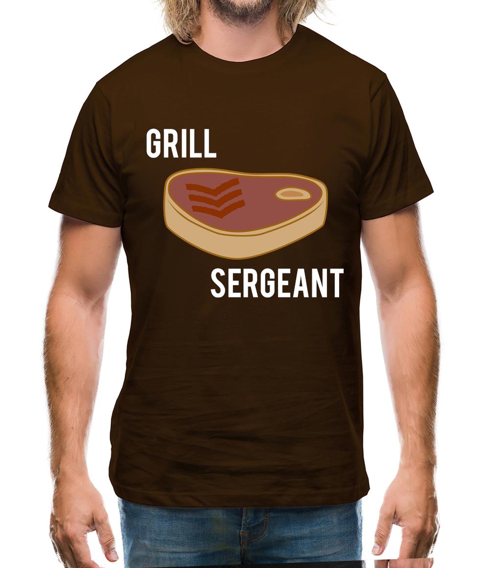 Grill Sergeant Mens T-Shirt Grill Sergeant Mens T-Shirt