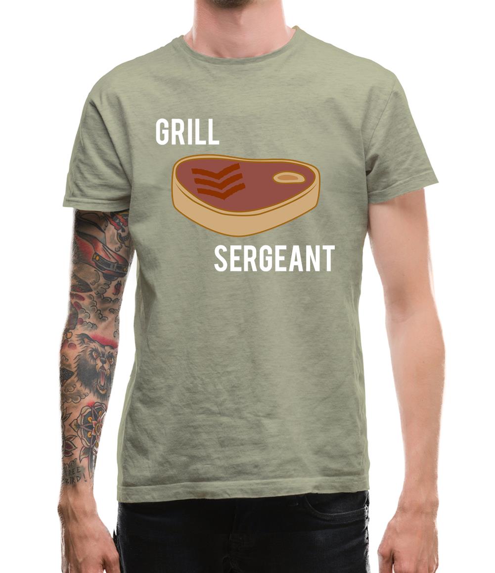 Grill Sergeant Mens T-Shirt Grill Sergeant Mens T-Shirt