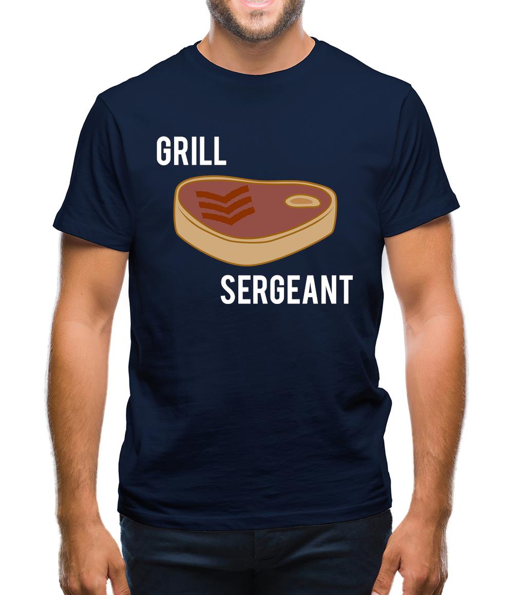 Grill Sergeant Mens T-Shirt Grill Sergeant Mens T-Shirt
