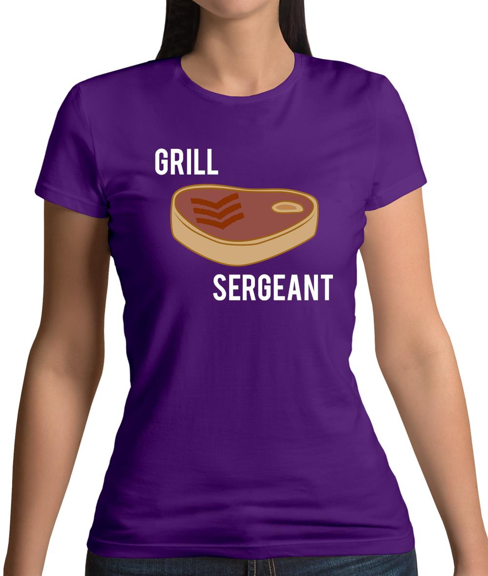 Grill Sergeant Womens T-Shirt Grill Sergeant Womens T-Shirt