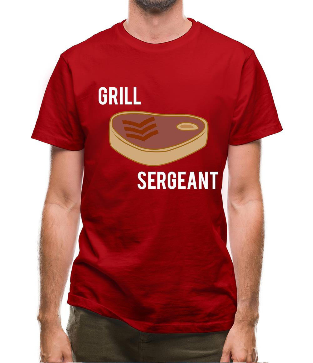 Grill Sergeant Mens T-Shirt Grill Sergeant Mens T-Shirt