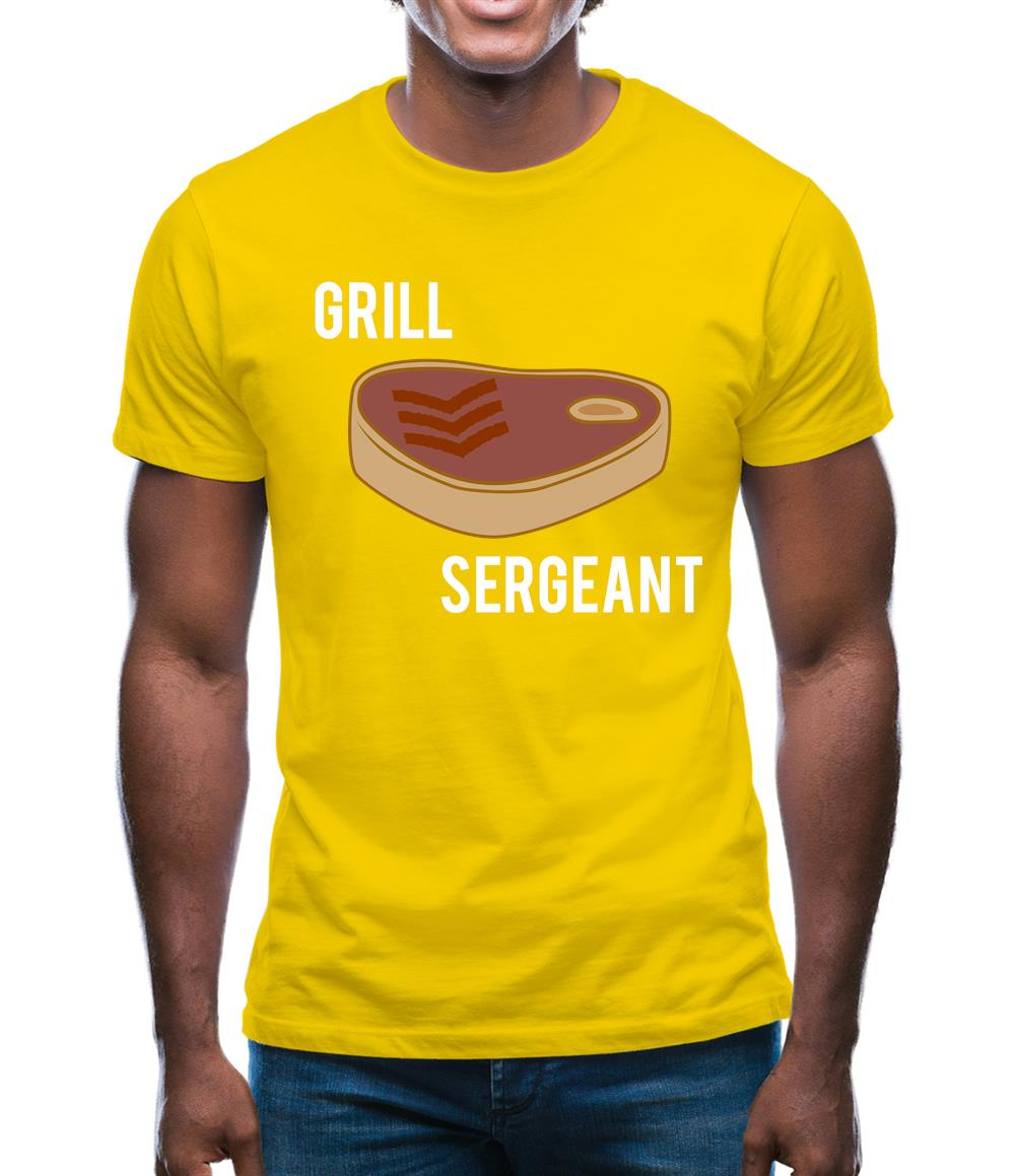 Grill Sergeant Mens T-Shirt Grill Sergeant Mens T-Shirt
