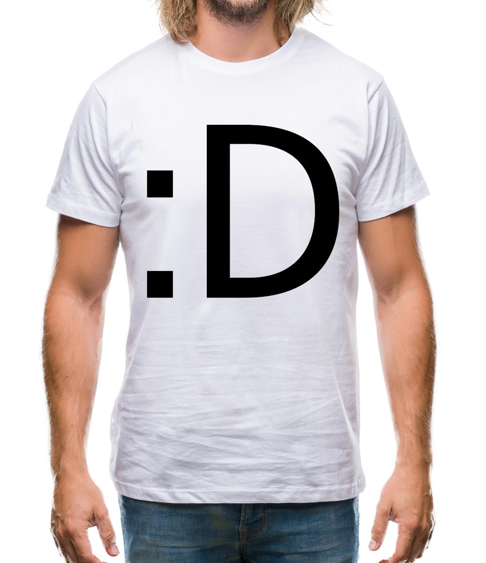 Grin Smiley Mens T-Shirt Grin Smiley Mens T-Shirt