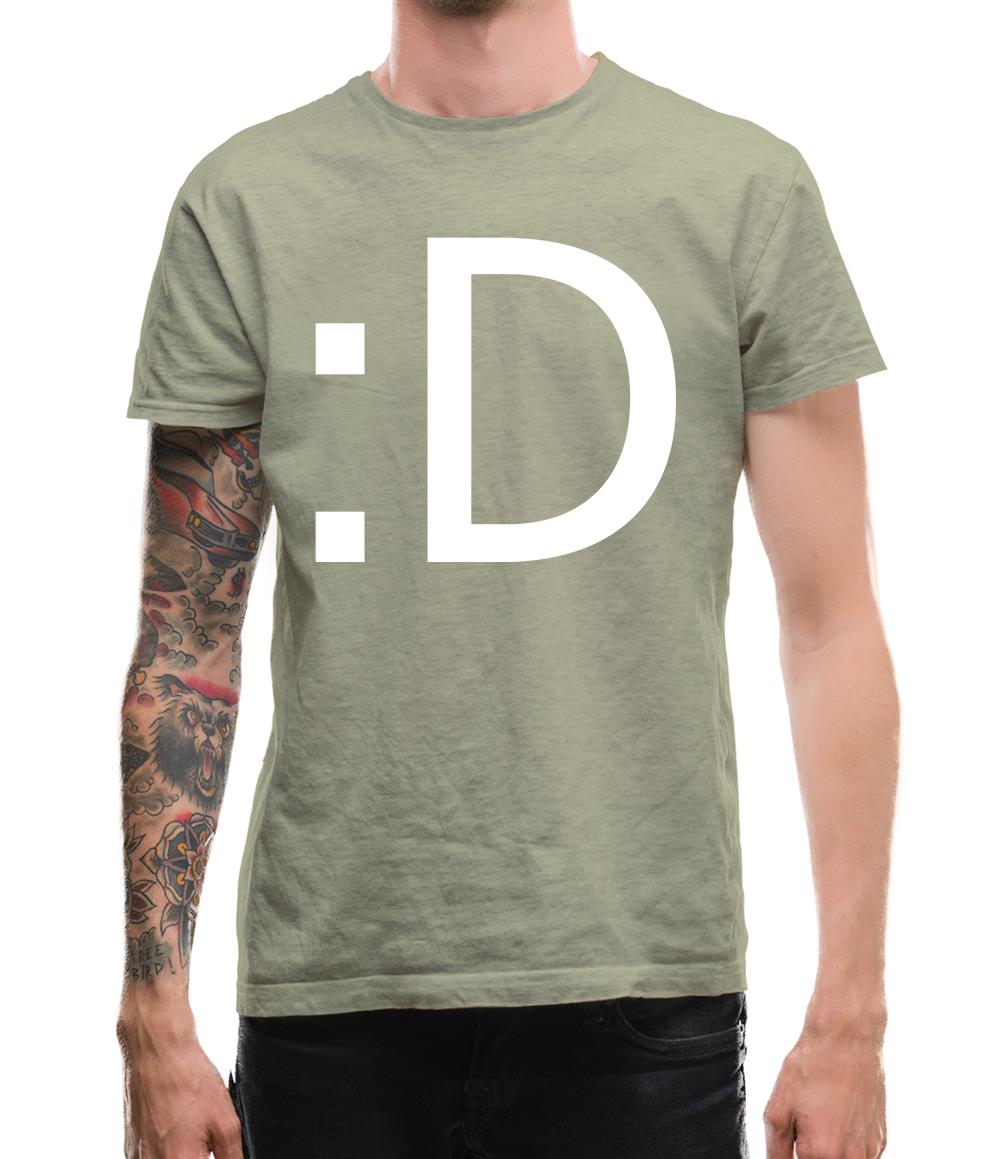 Grin Smiley Mens T-Shirt Grin Smiley Mens T-Shirt