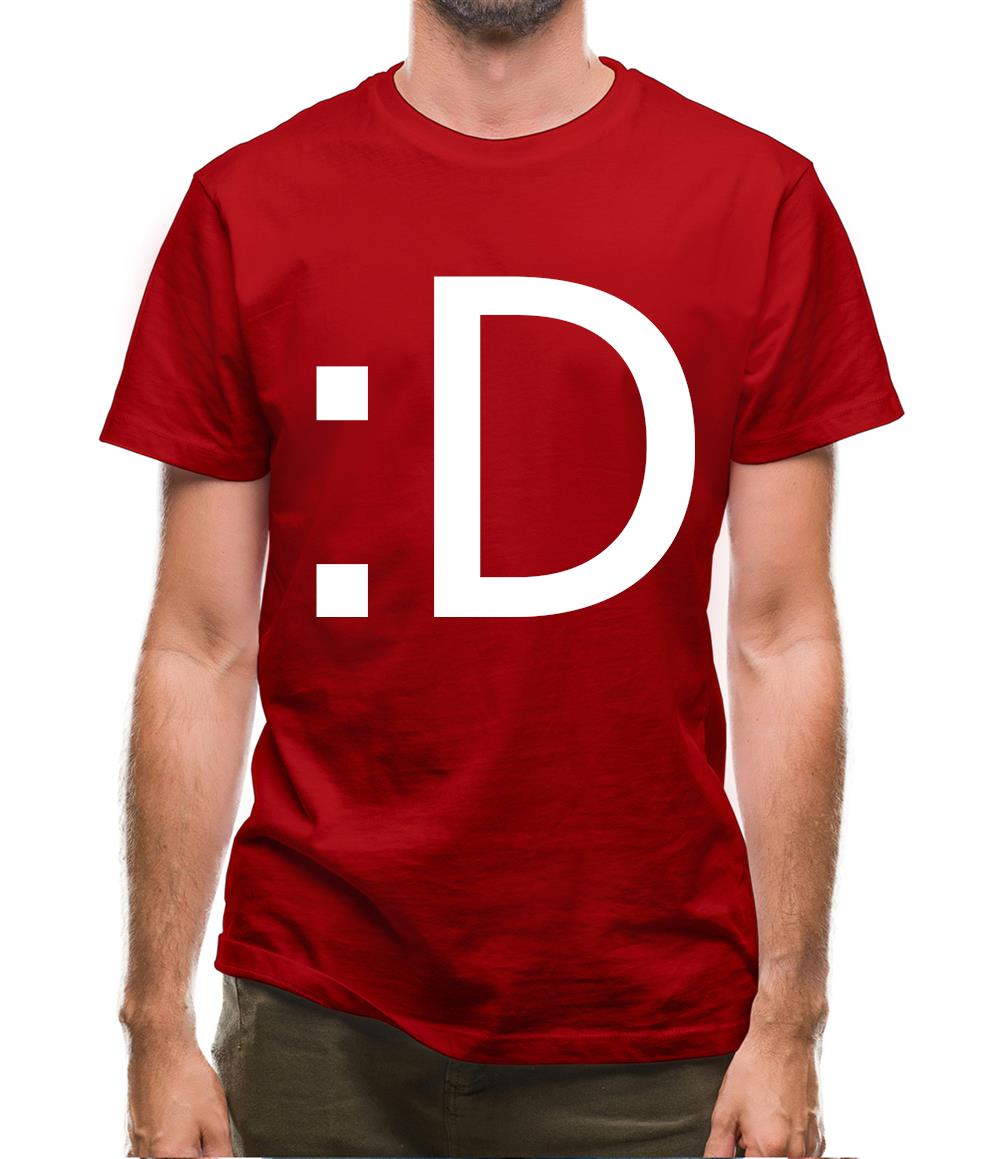 Grin Smiley Mens T-Shirt Grin Smiley Mens T-Shirt