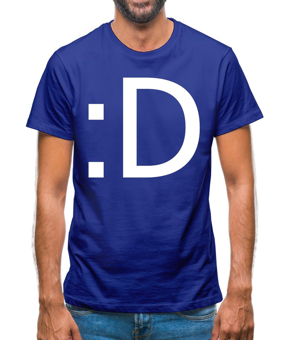 Grin Smiley Mens T-Shirt Grin Smiley Mens T-Shirt