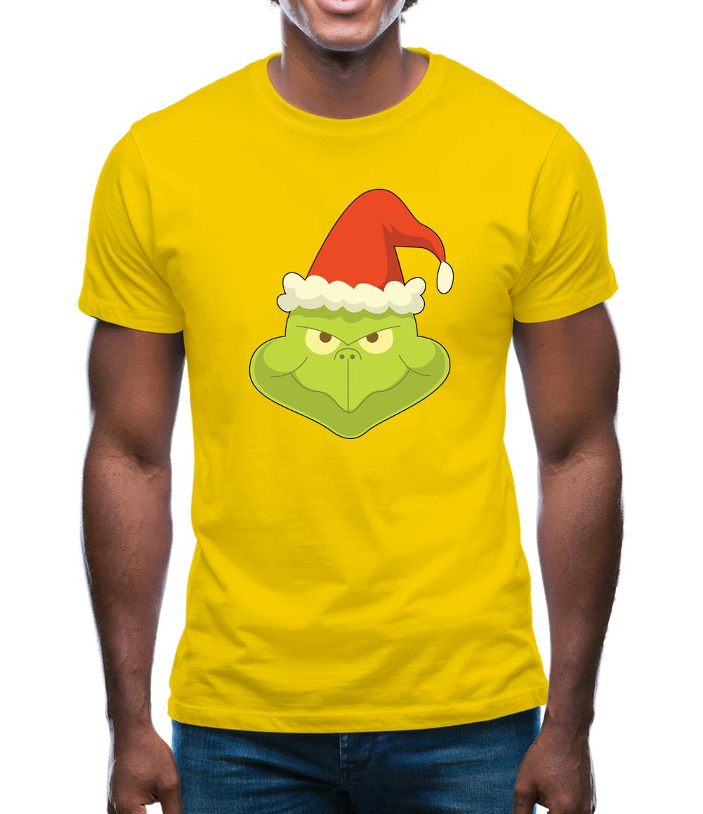 Grinch Face Mens T-Shirt Grinch Face Mens T-Shirt