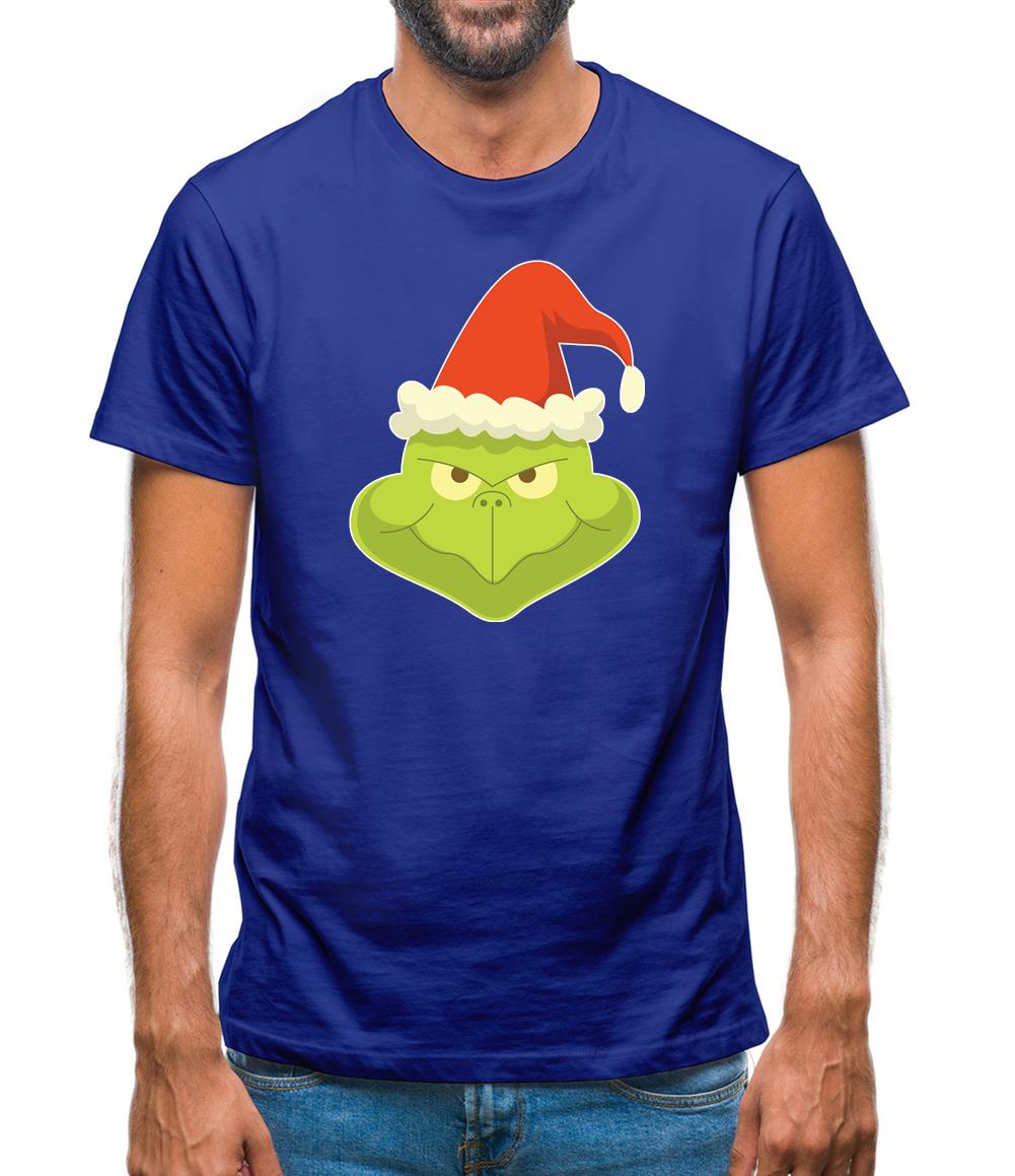Grinch Face Mens T-Shirt Grinch Face Mens T-Shirt