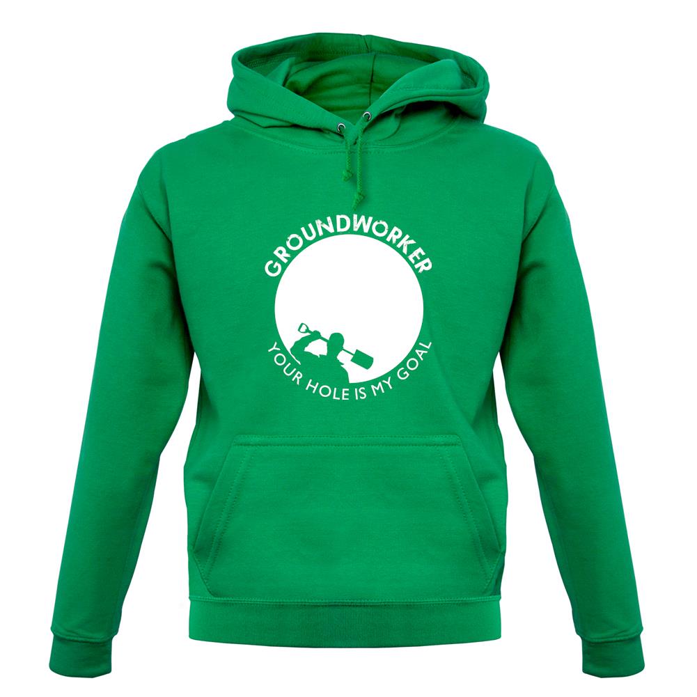 Groundworker Your Hole - My Goal unisex hoodie Groundworker Your Hole - My Goal unisex hoodie