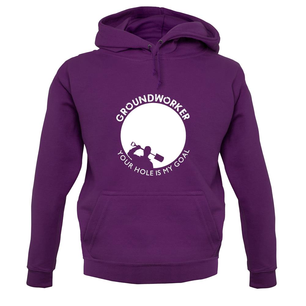 Groundworker Your Hole - My Goal unisex hoodie Groundworker Your Hole - My Goal unisex hoodie