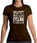Grumpy Guys Cycling Club Womens T-Shirt Grumpy Guys Cycling Club Womens T-Shirt