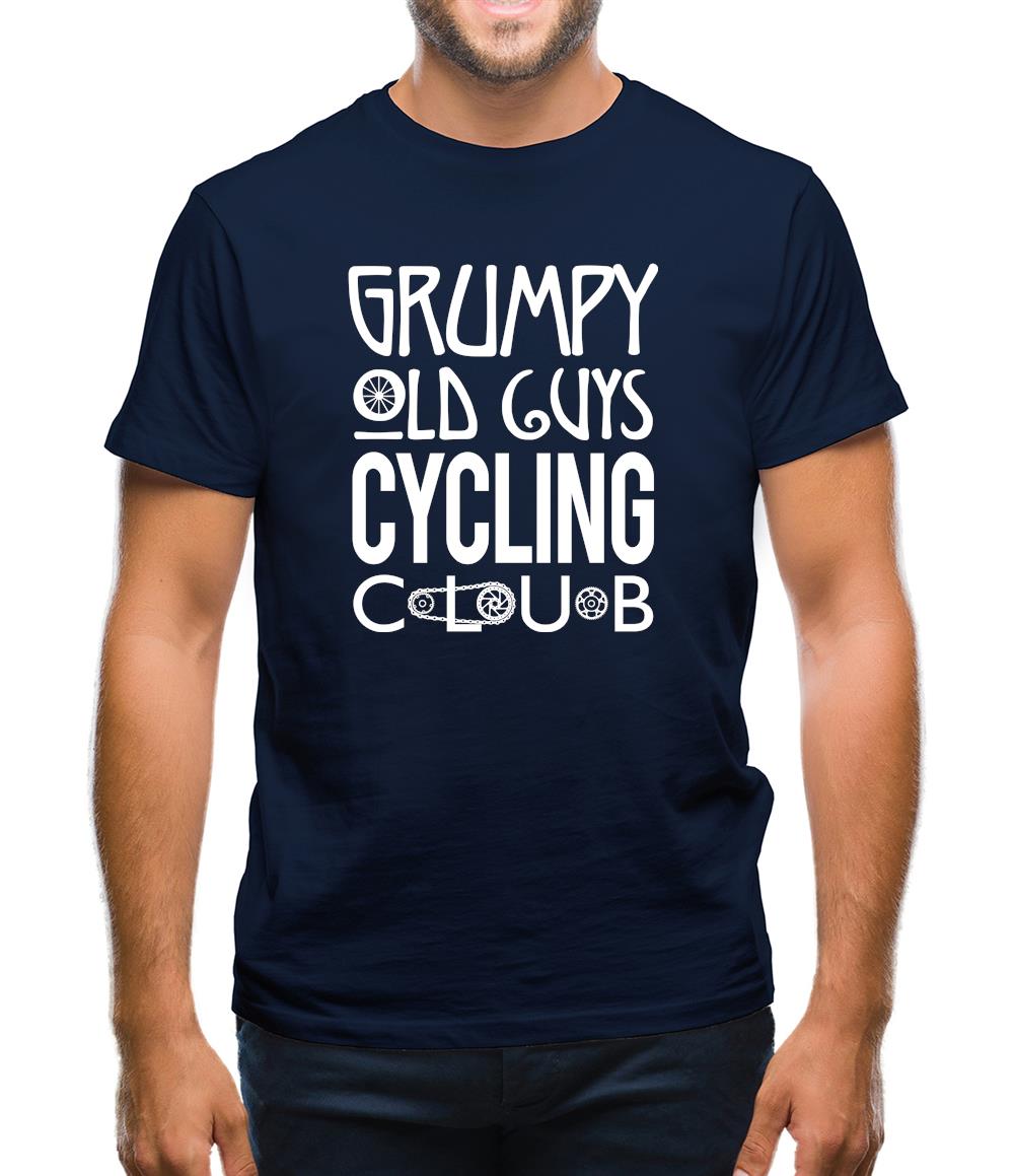 Grumpy Guys Cycling Club Mens T-Shirt Grumpy Guys Cycling Club Mens T-Shirt