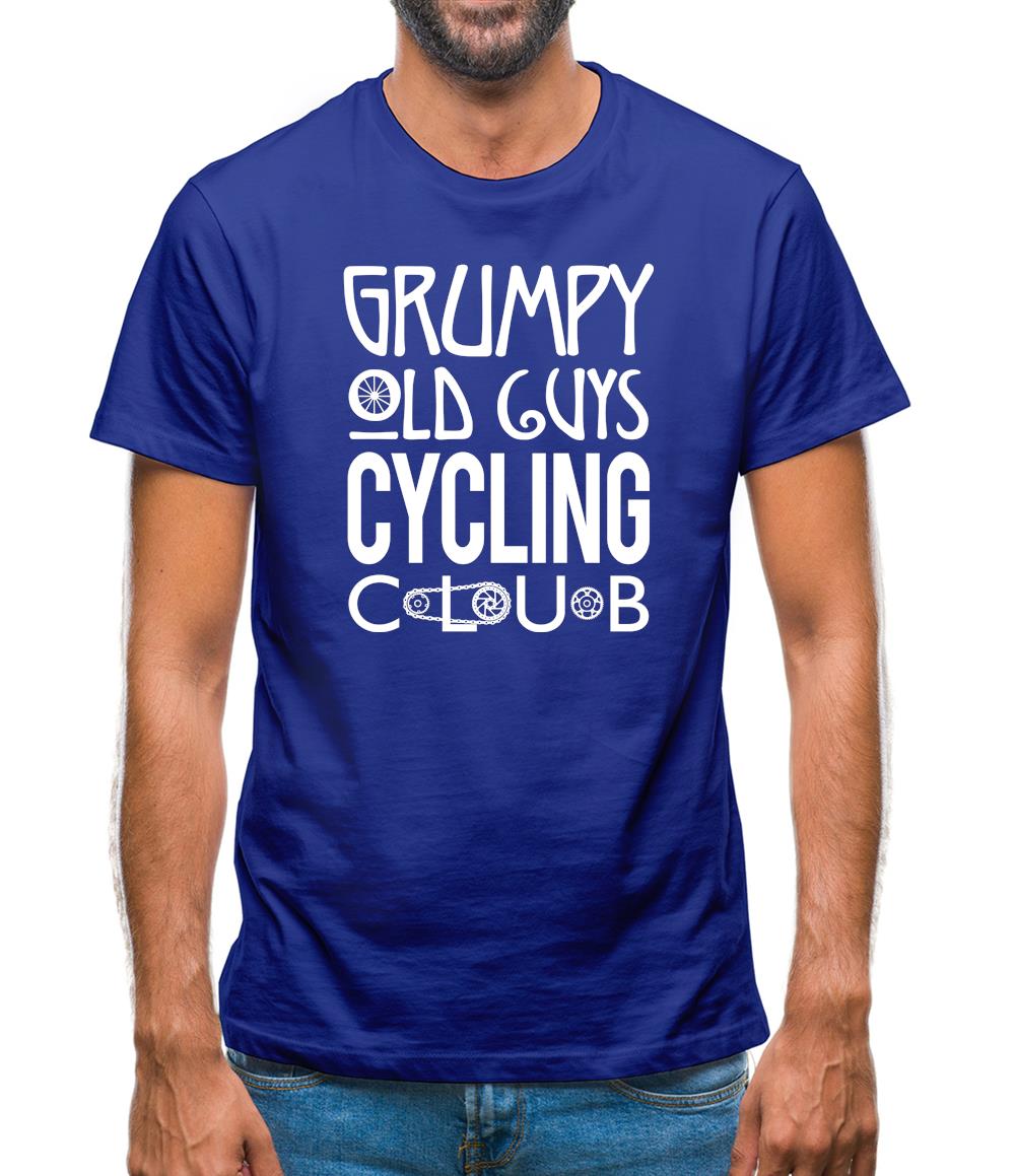 Grumpy Guys Cycling Club Mens T-Shirt Grumpy Guys Cycling Club Mens T-Shirt