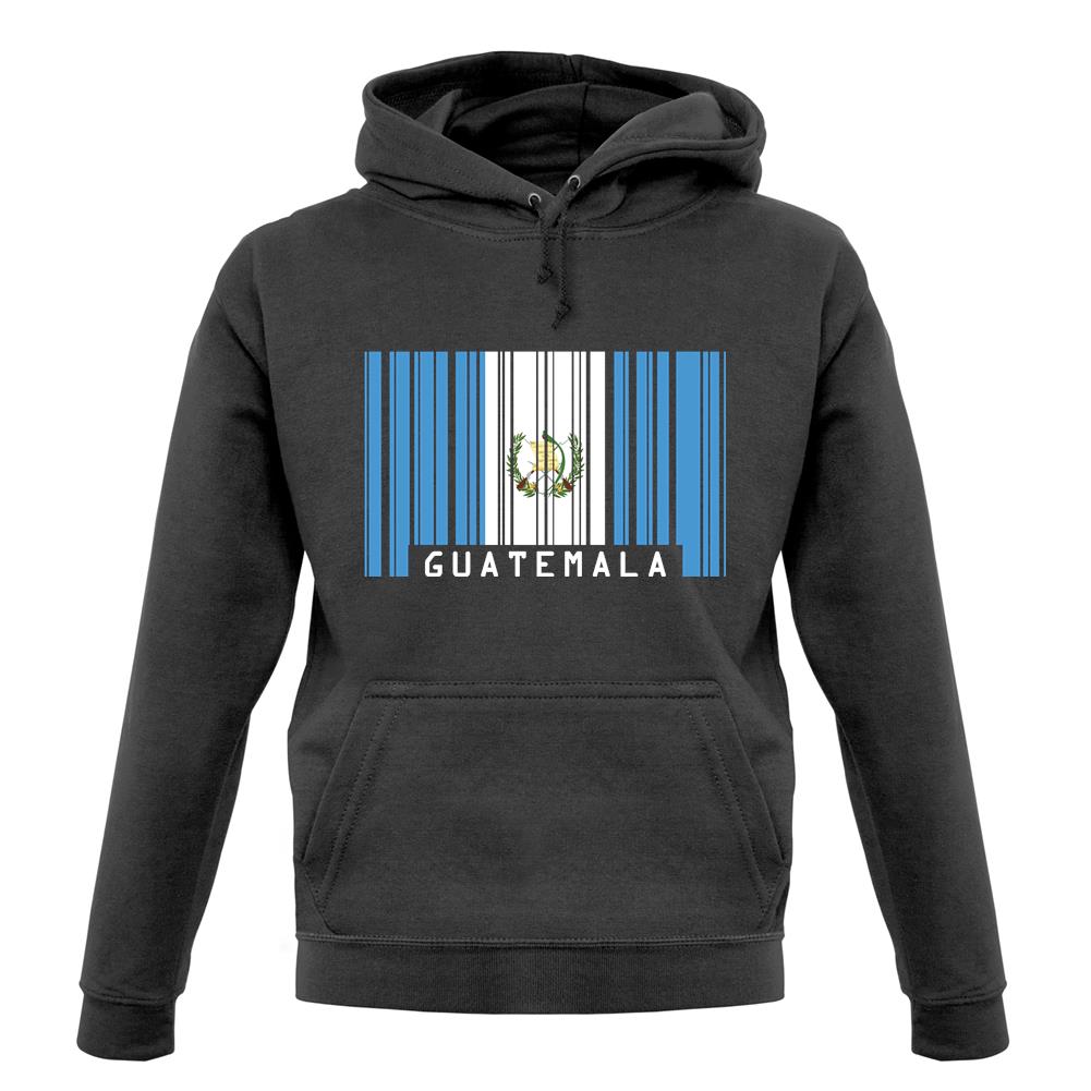 Guatemala Barcode Style Flag unisex hoodie Guatemala Barcode Style Flag unisex hoodie