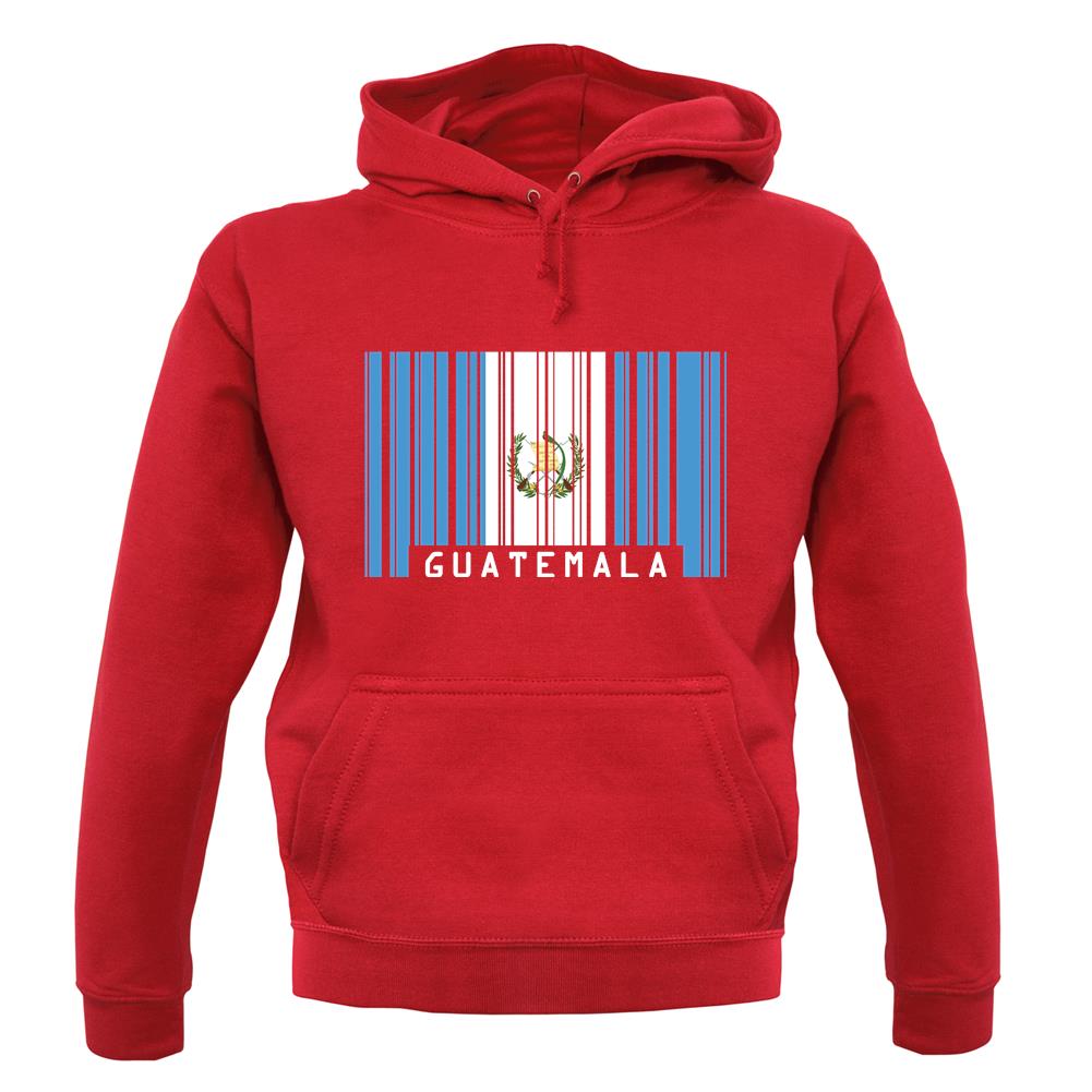 Guatemala Barcode Style Flag unisex hoodie Guatemala Barcode Style Flag unisex hoodie